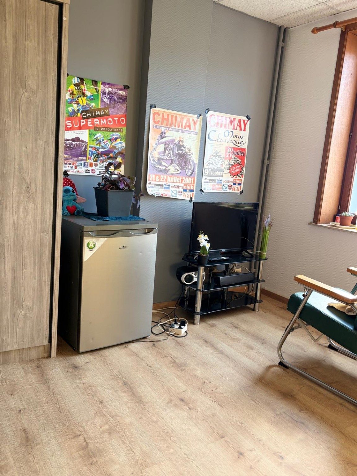 Espace personnel avec télévision à VIVALIS 1